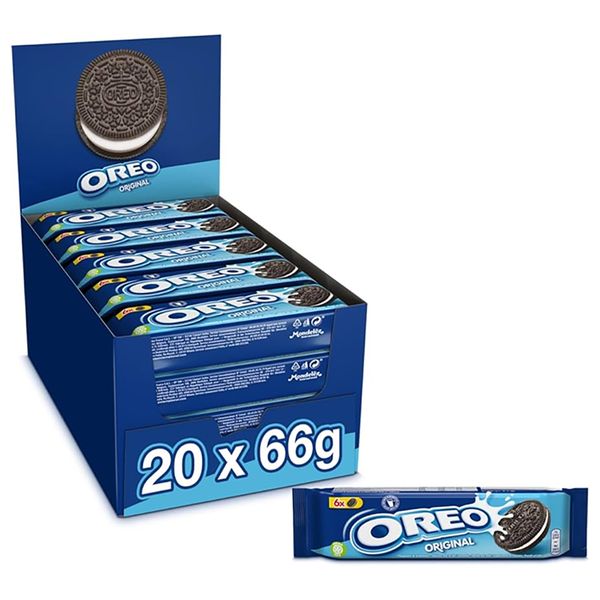 Oreo Sjokoladekjeks (Kartong 20 x 66g)