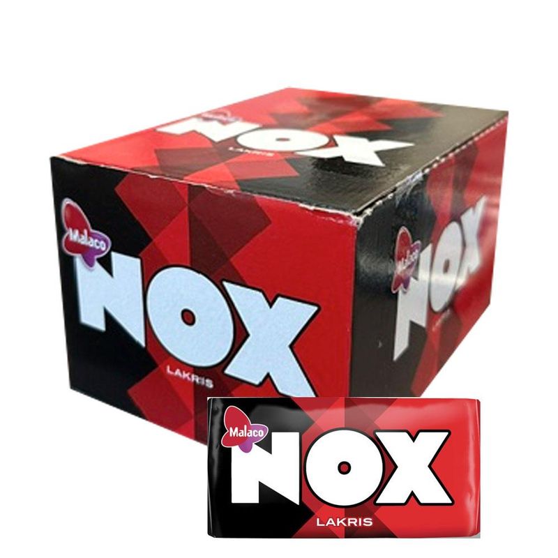 Nox Lakriskaramell (Kartong 72 stk)