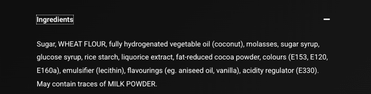 Licorice - Soft Filled
