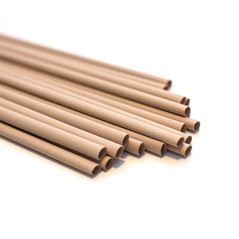 Sugerør av Bambusfiber 14cm - 500pk