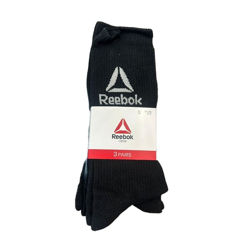 Crew Sportssokker 3pk - Sort