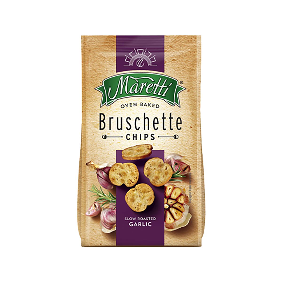 Bruschette Chips - Roasted Garlic