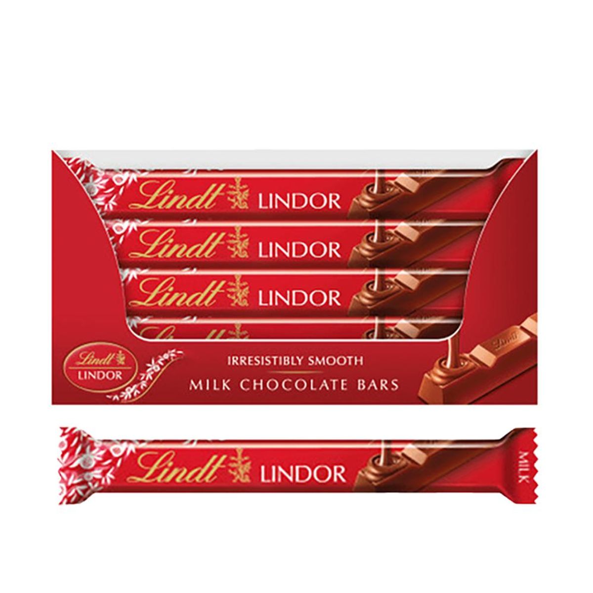 Lindor Sticks Milk (Kartong 24stk x38g)