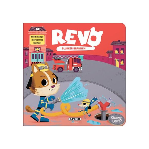 Hovedbilde Klaffebok - Revo Slukker Brannen