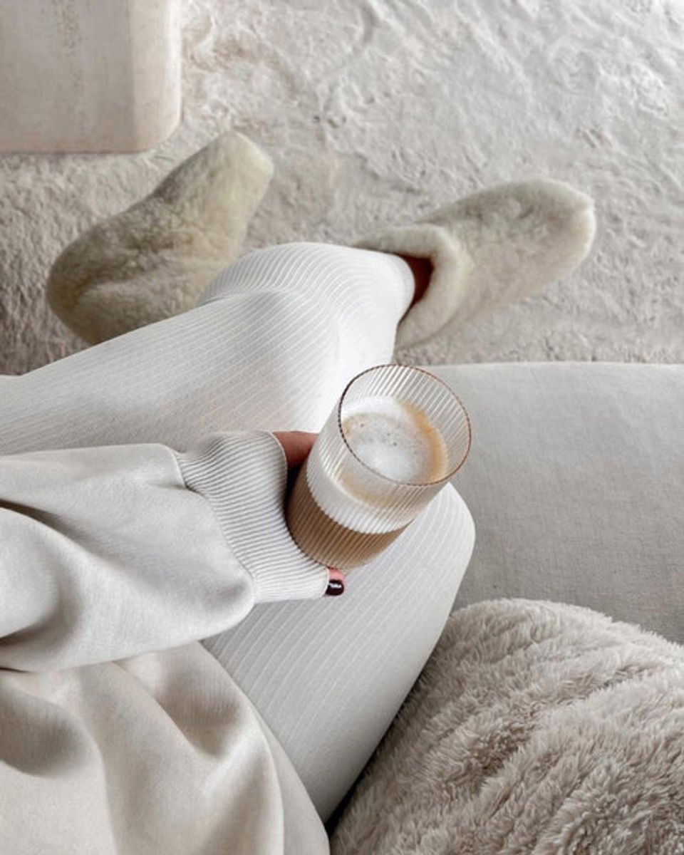 Ulltøfler (Høy Modell) - Gråmelert