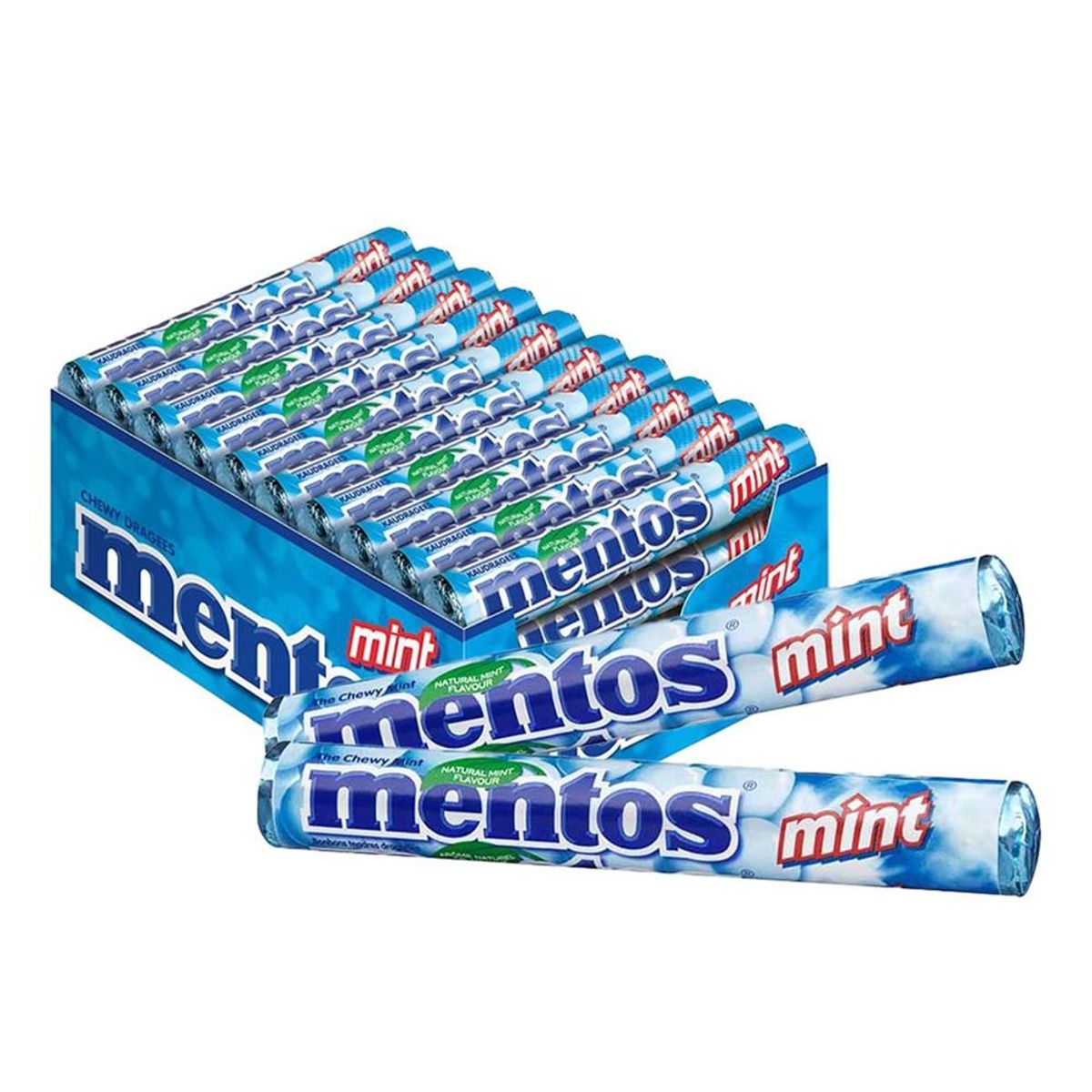 Mentos Mint (Kartong 40 ruller)