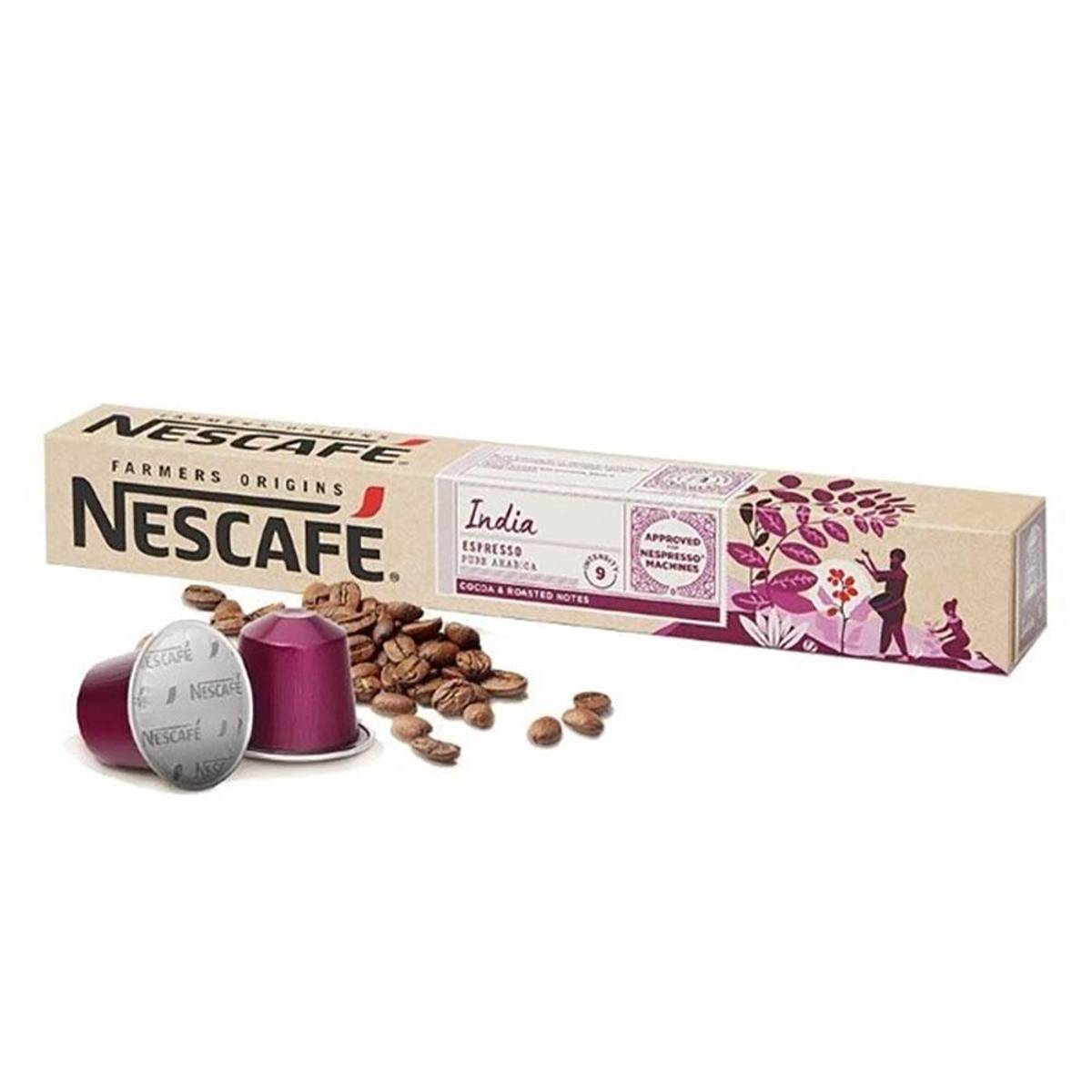Nescafe India Espresso - 10 x Kaffekapsler