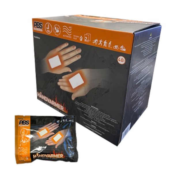 Hovedbilde Håndvarmere (Kartong 40 Par)