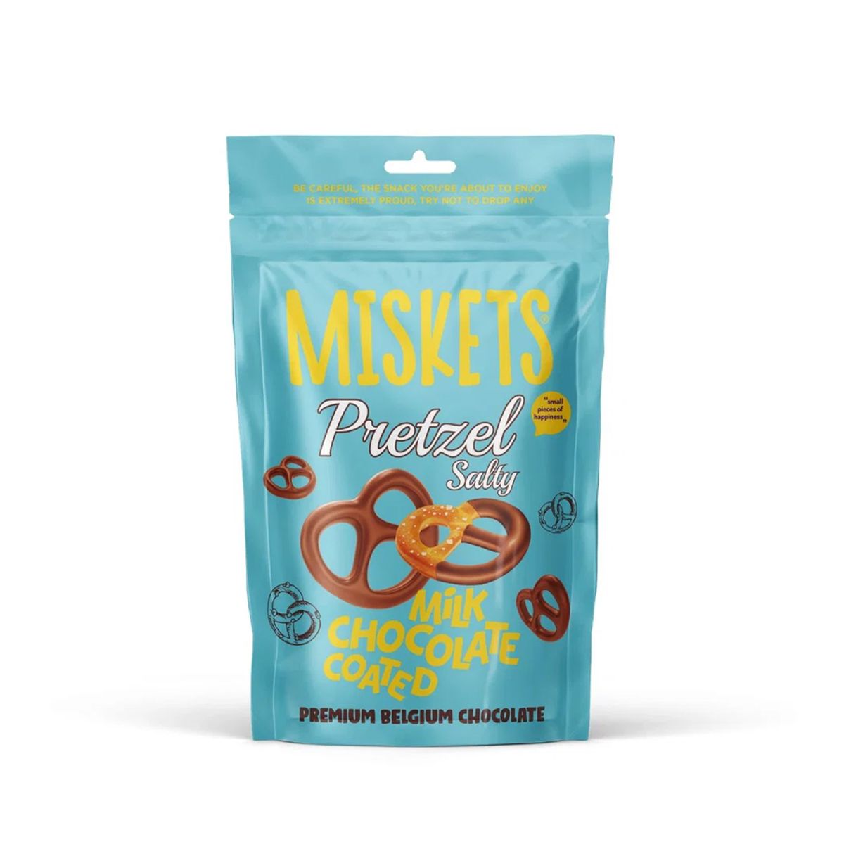 Milk Chocolate Covered Salty Pretzels
