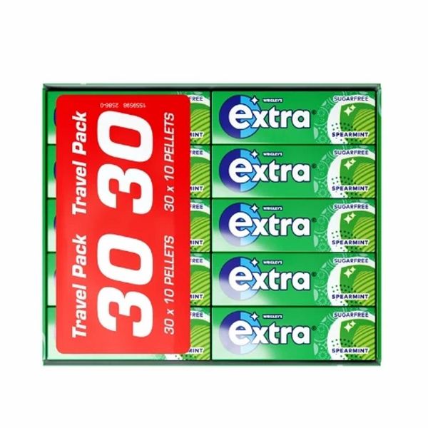Hovedbilde Extra Spearmint Travelpack (Kartong 30-pk)
