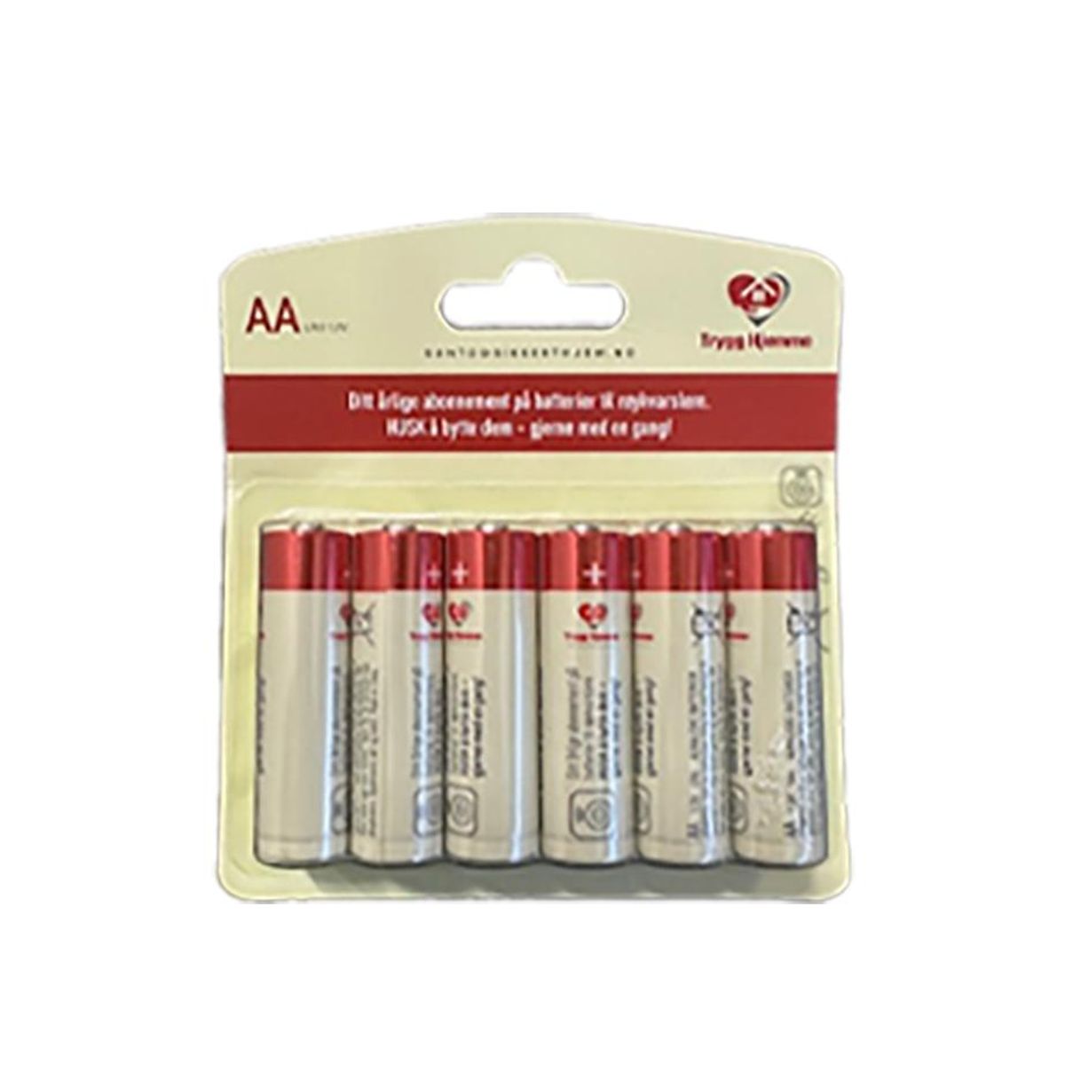 AA Batterier 12-pk - 1,5V
