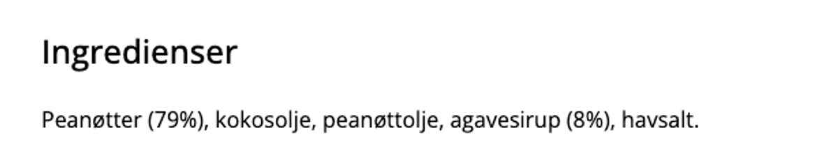 Peanut Butter - Sweet & Salty