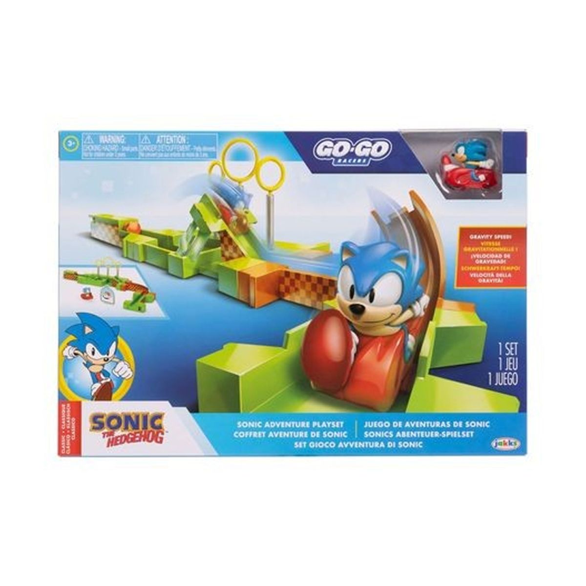 Sonic Go Go Racers Playset