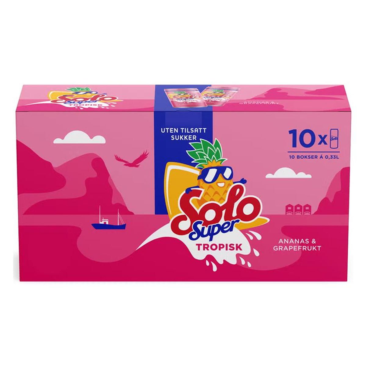 Tropisk 10 x 0,33l (Inkl.pant)