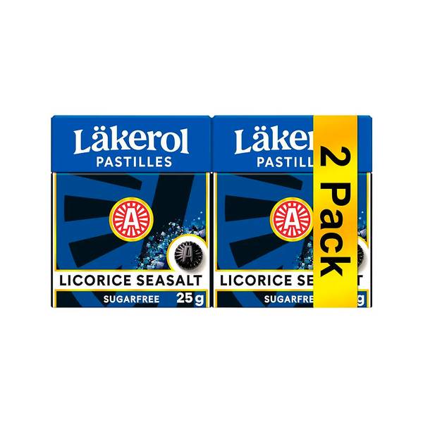 Bilde av Licorice Seasalt 2-pk