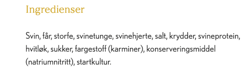 Hvitløkspølse 280g