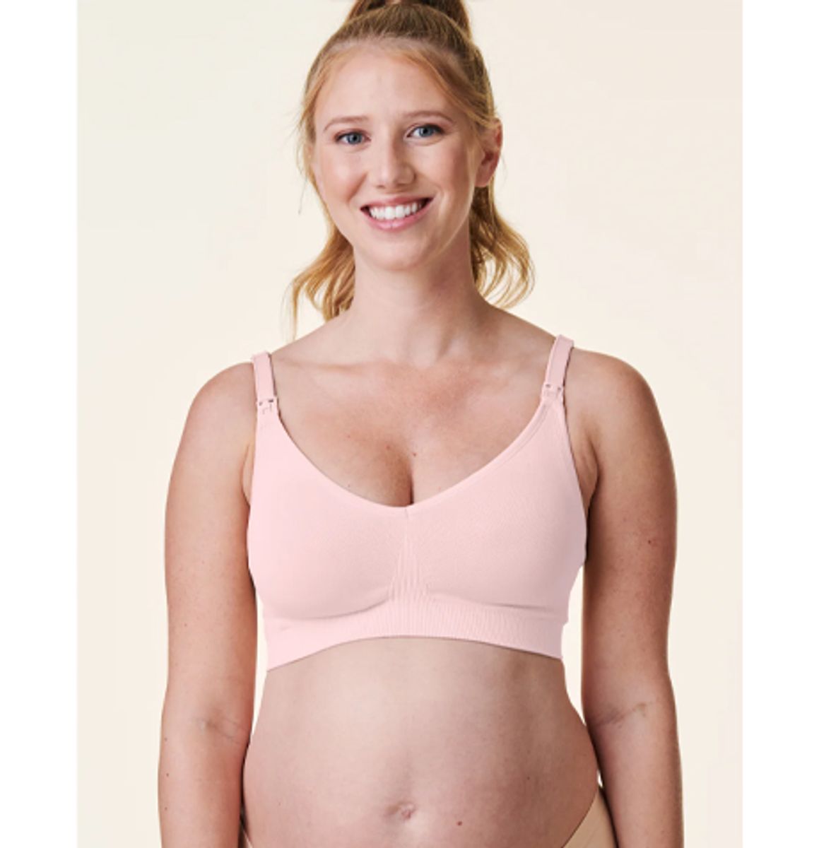 Body Silk Seamless Amme-BH - Chalk Pink