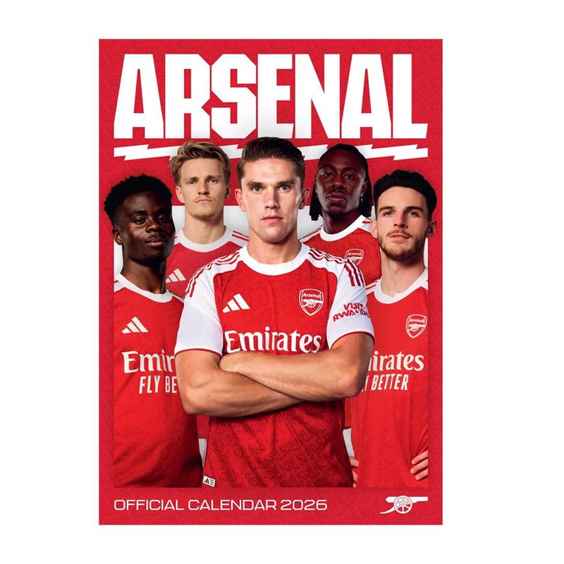 Veggkalender 2026 - Arsenal