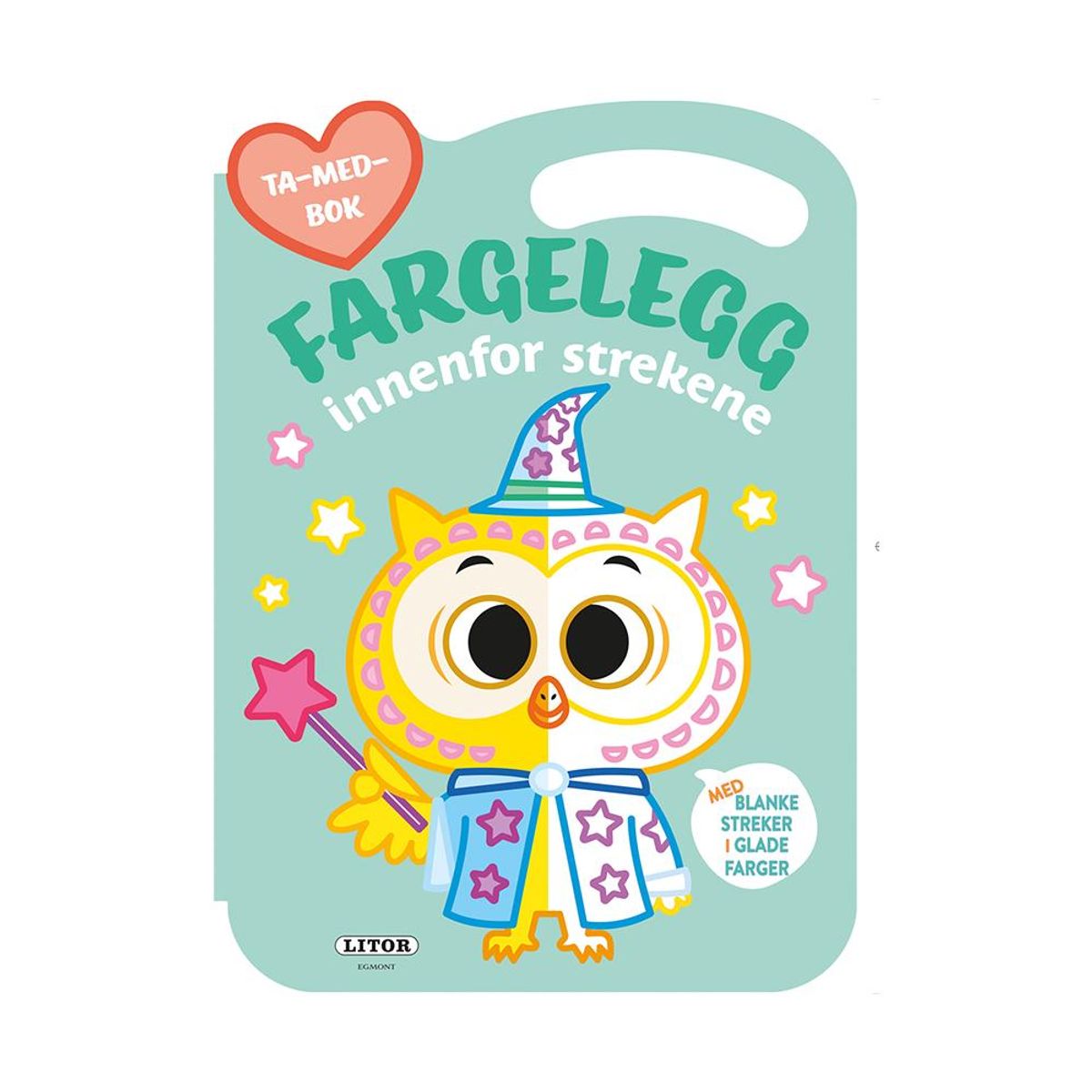 Fargelegg innenfor Strekene