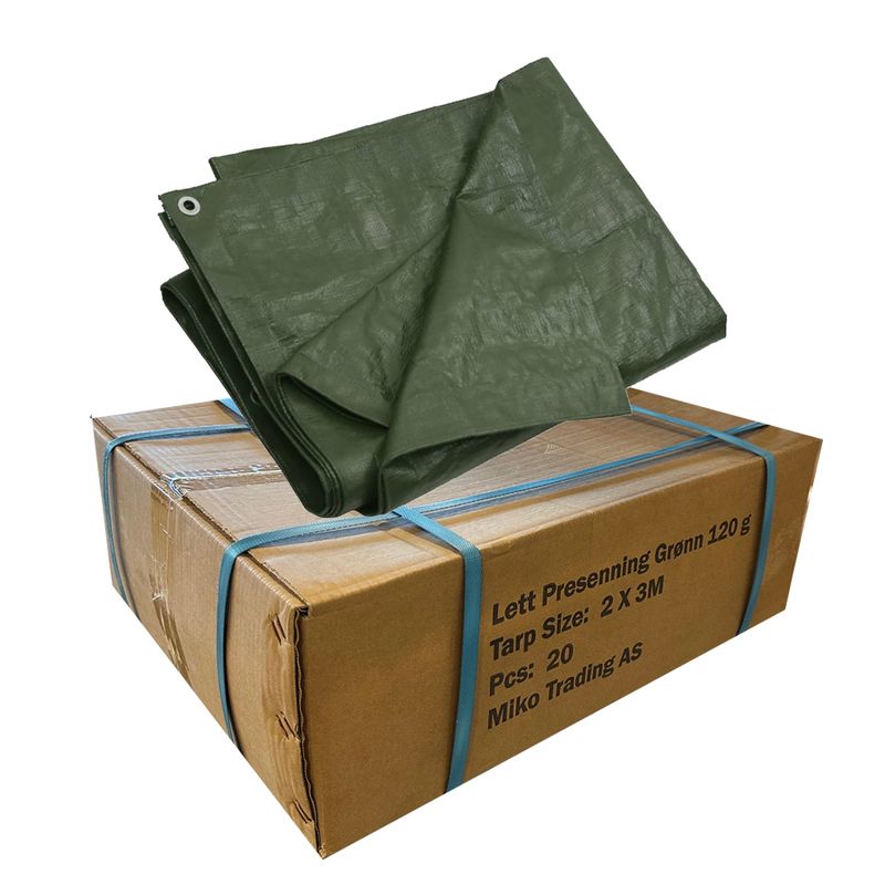 Presenning 2x3m (Kartong 20 stk)