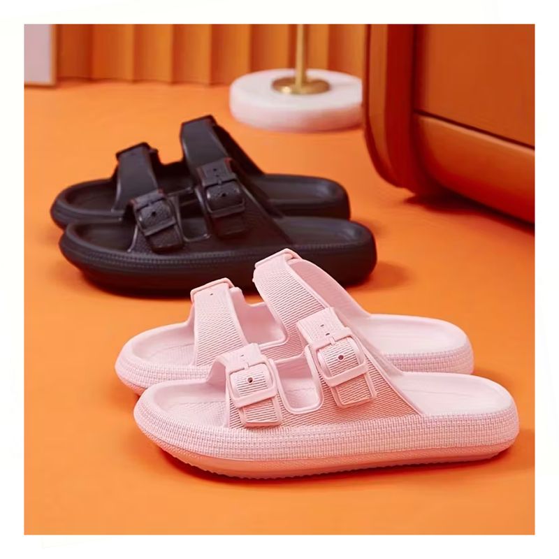 Myke Slippers m/Spenne - Rosa