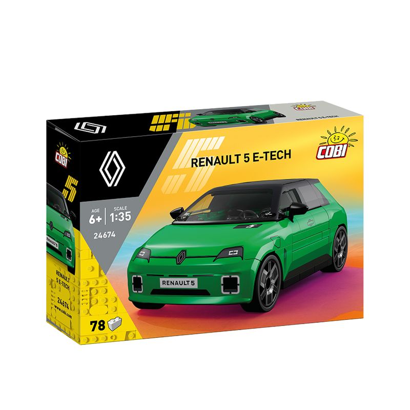 Cobi Byggesett 24674 - Renault 5 E-Tech
