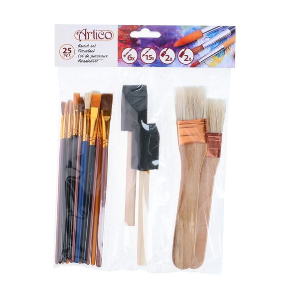 Hovedbilde Penselsett 25pk
