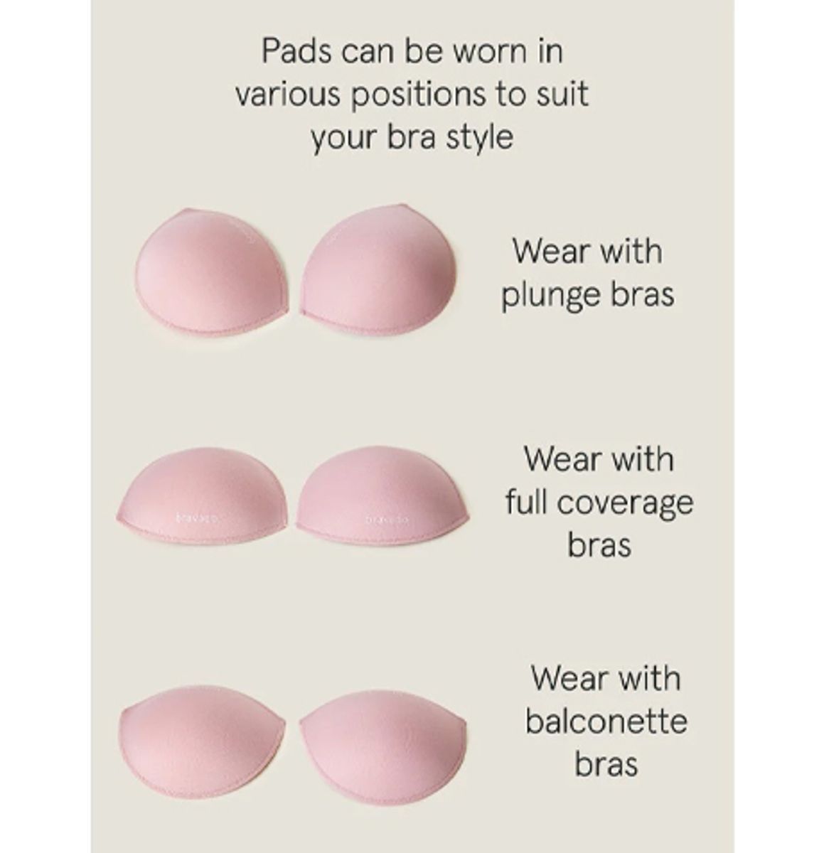 Reusable Leak Resistant Amme-Innlegg - Petal Pink